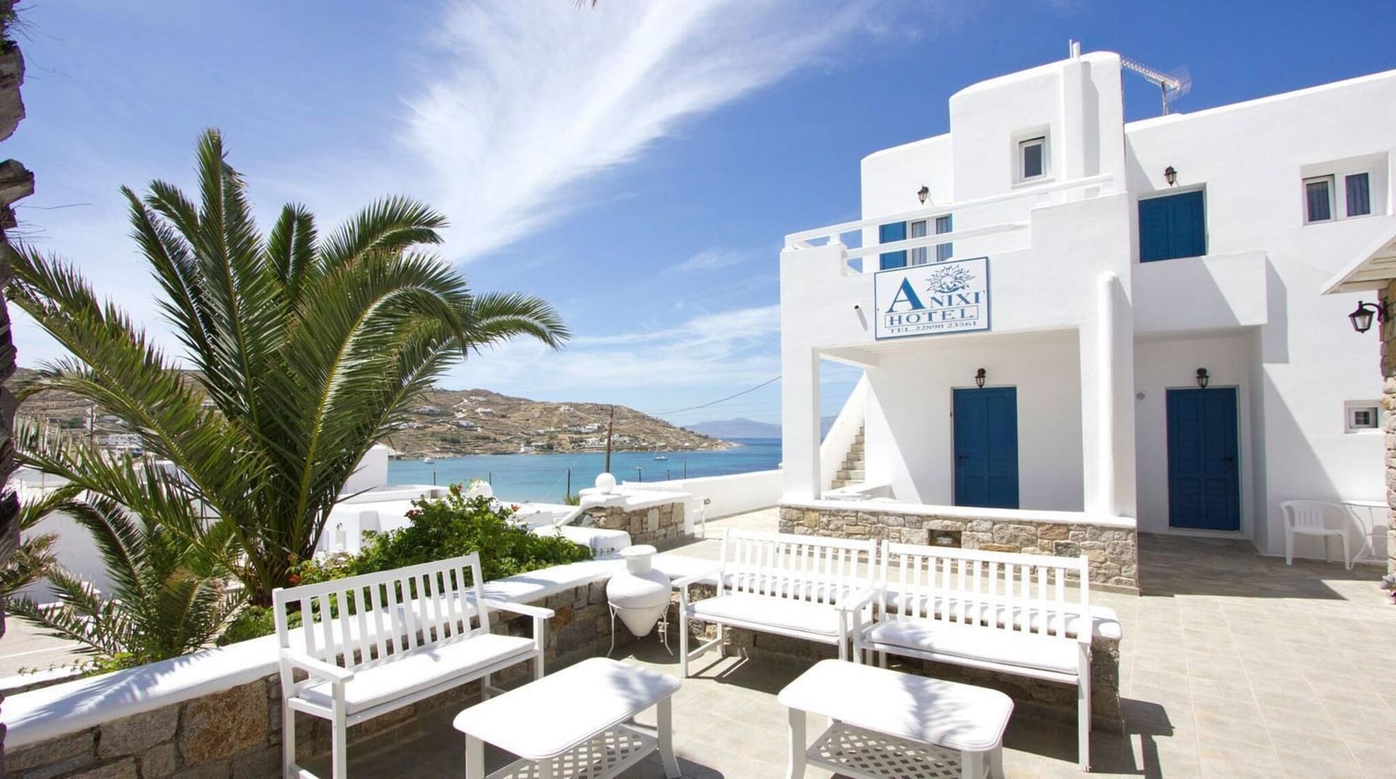 Anixi Hotel Mykonos, Terrace