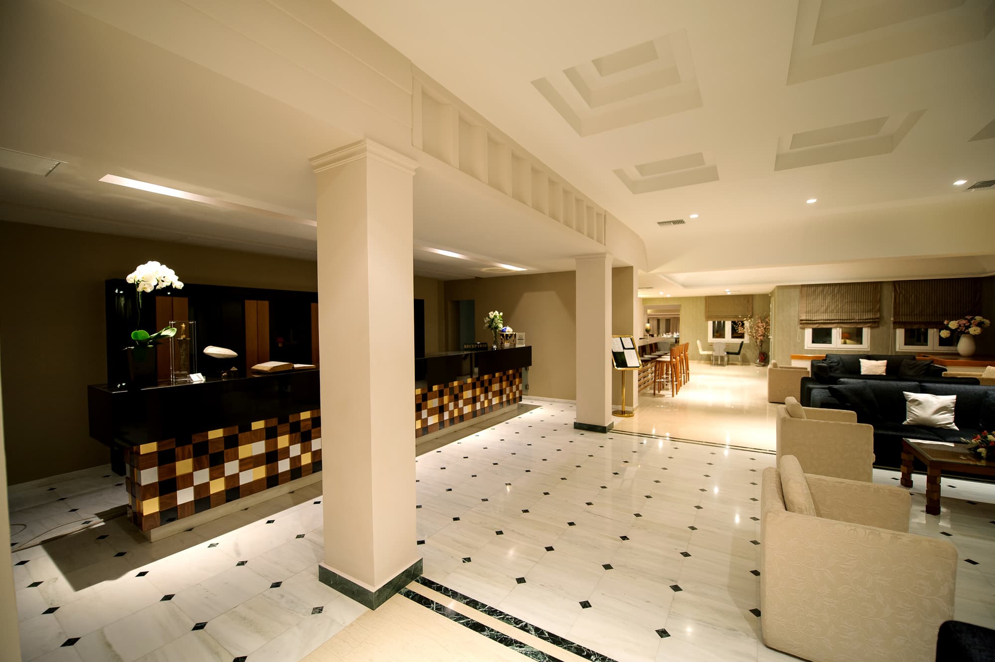 Olympion Asty, Lobby