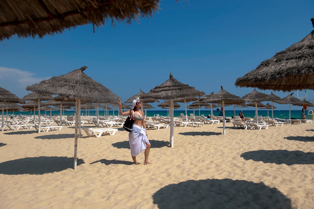 Le Royal Hammamet, Beach