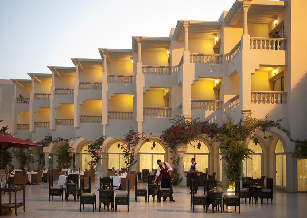 Le Royal Hammamet, Terrace