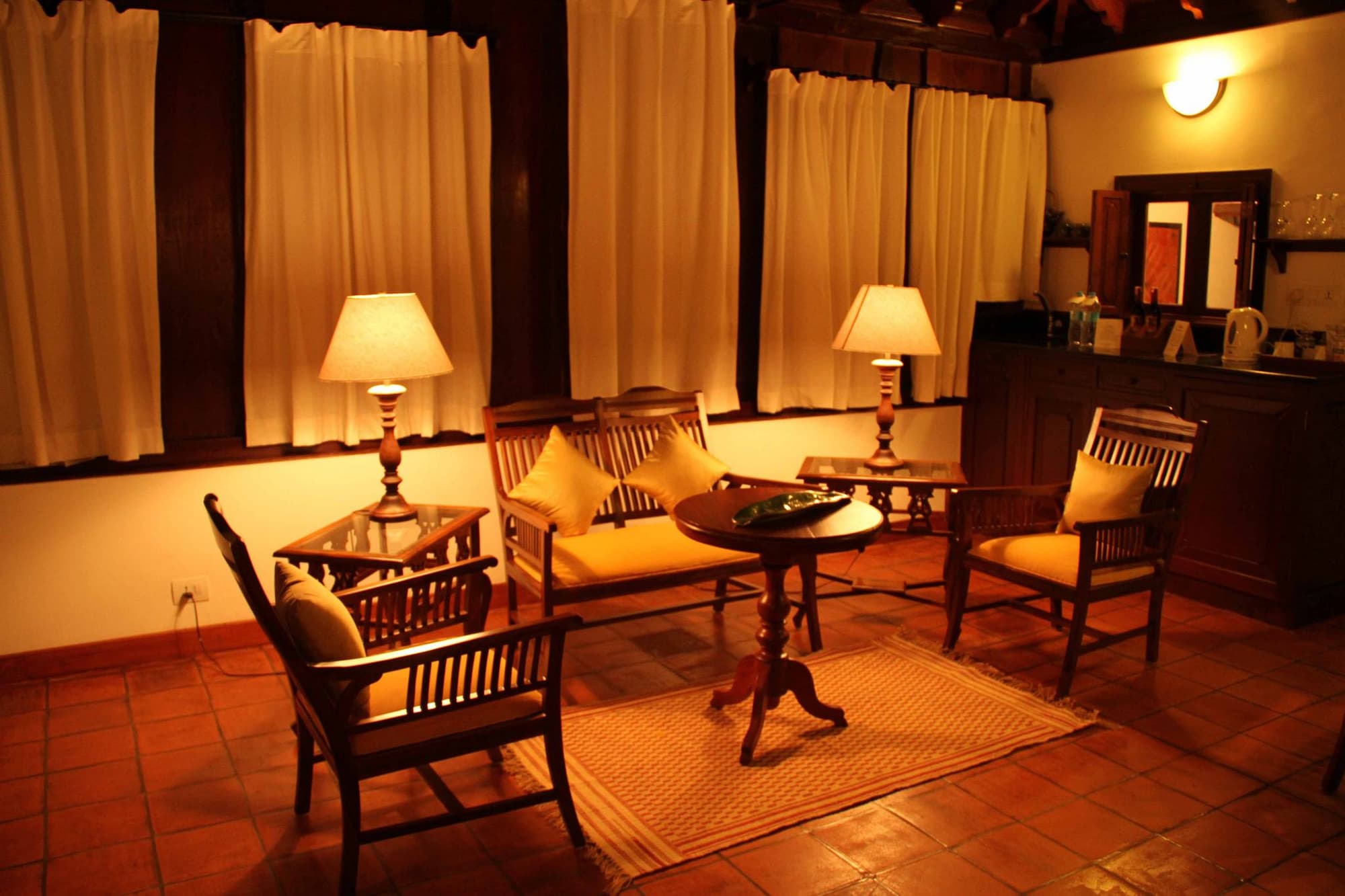 Coconut Lagoon, Room