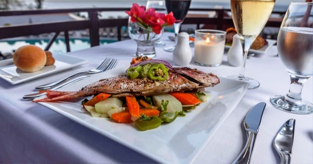 Le Grand Courlan Spa Resort, Restaurant