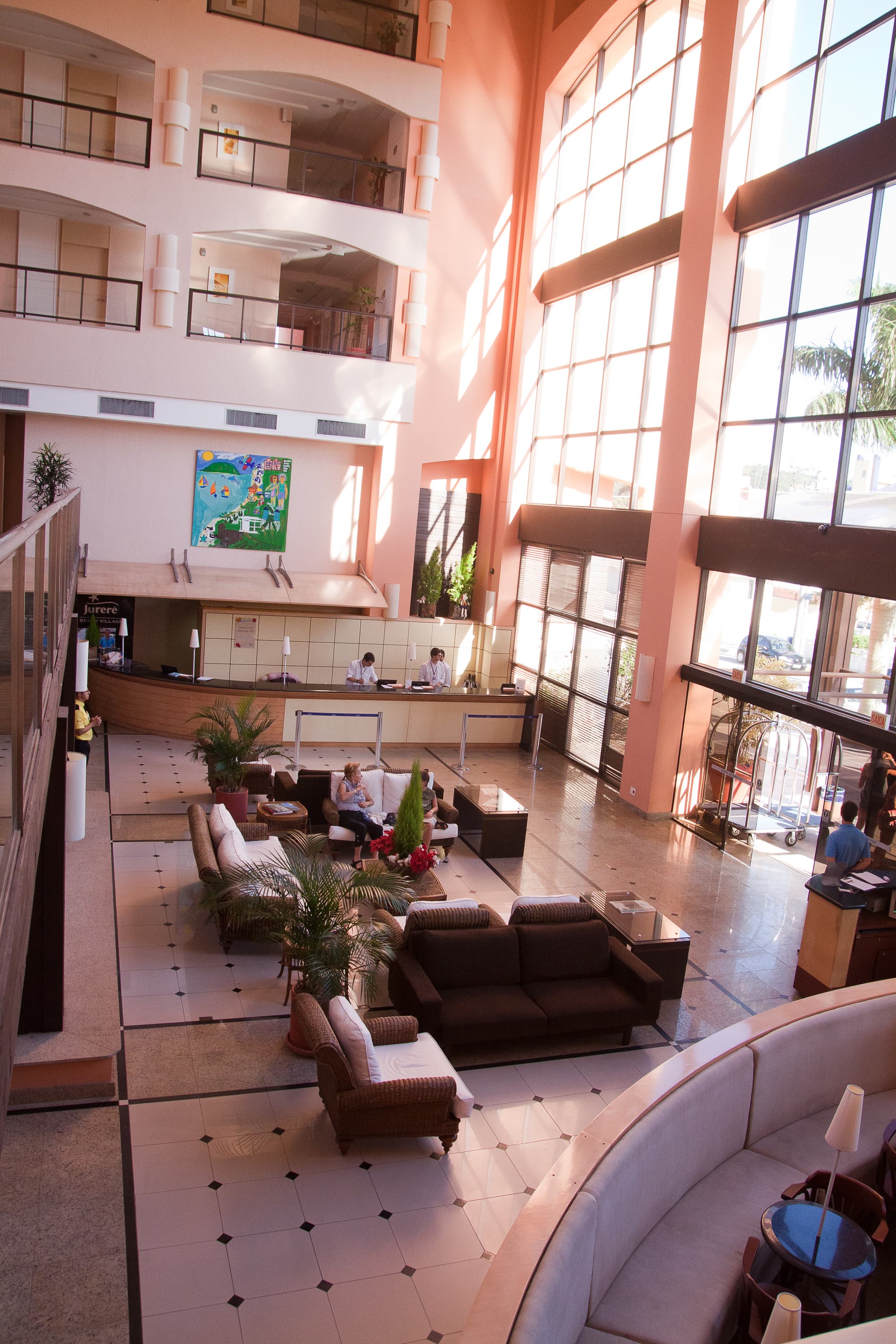 Jurere Beach Village, Lobby