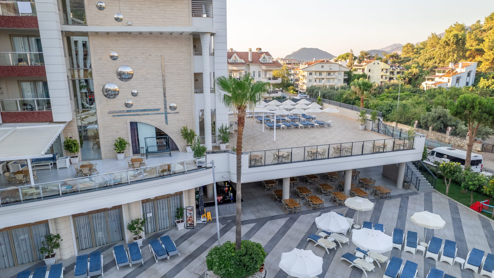 Gran Pasa Hotel Marmaris, Terrace