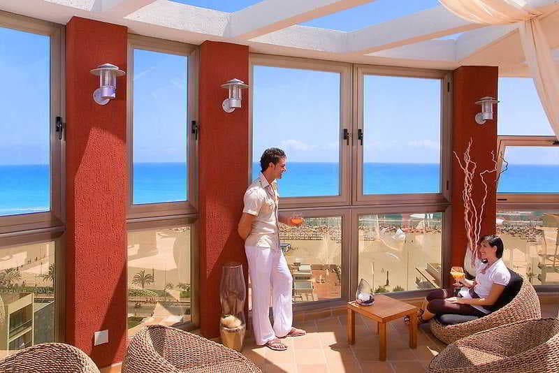 RH Gijon Gandia, Terrace