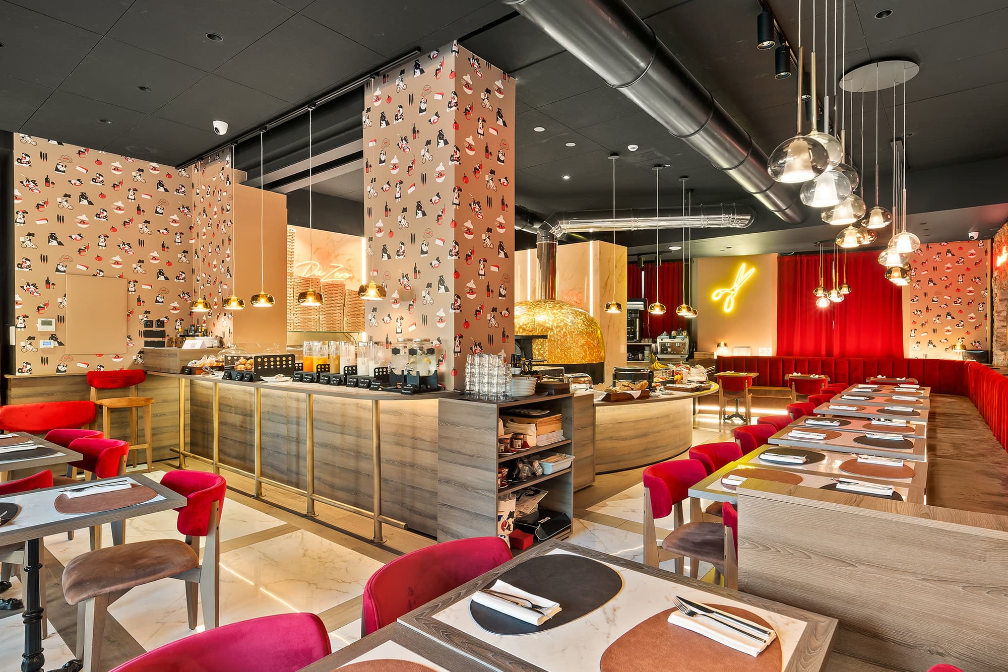 Milu Milano, Restaurant