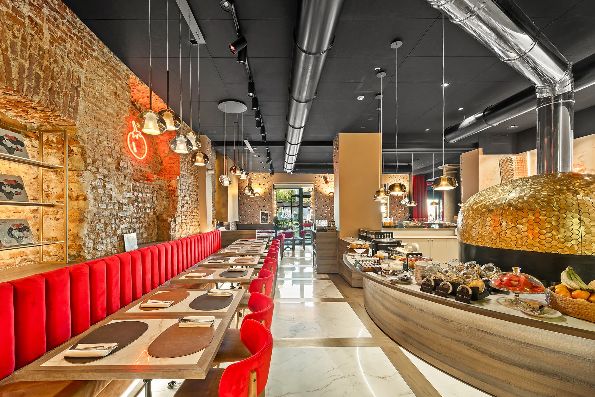 Milu Milano, Restaurant