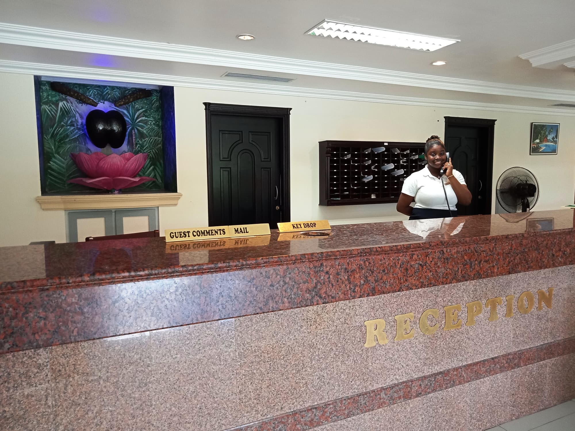 Berjaya Praslin Beach, Lobby