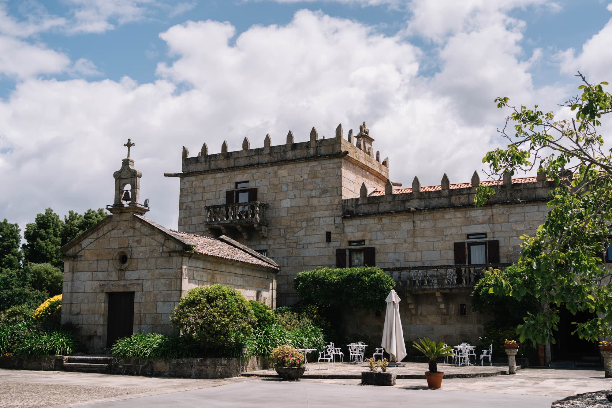 Pazo o Rial, General view