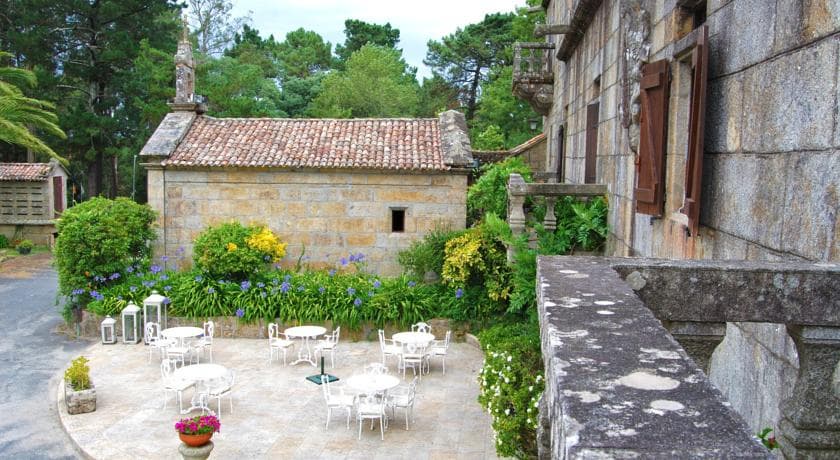 Pazo o Rial, Terrace