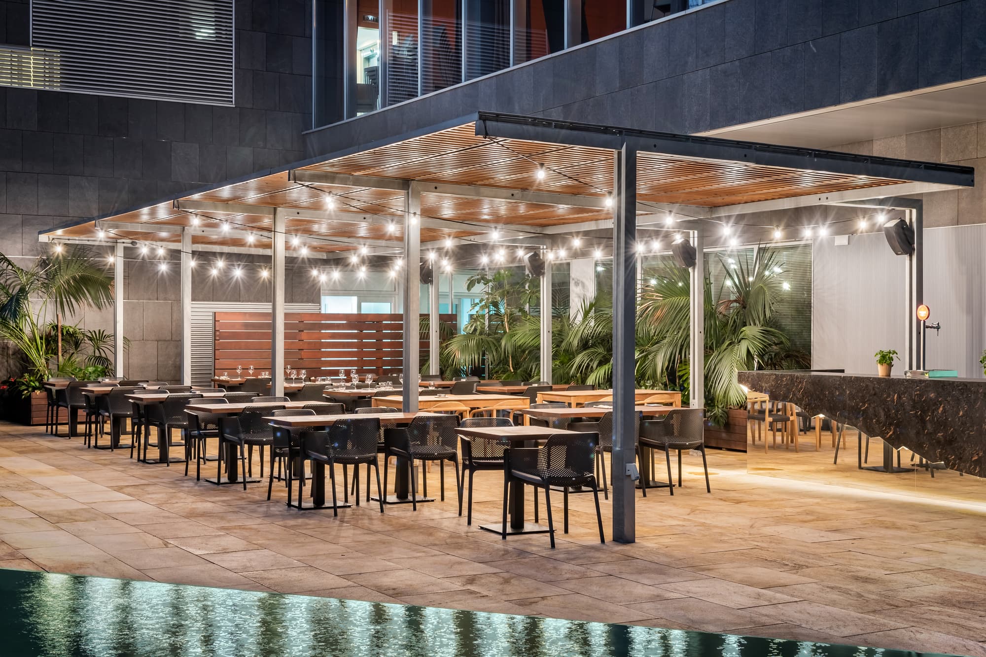 SB Diagonal Zero Barcelona, Terrace