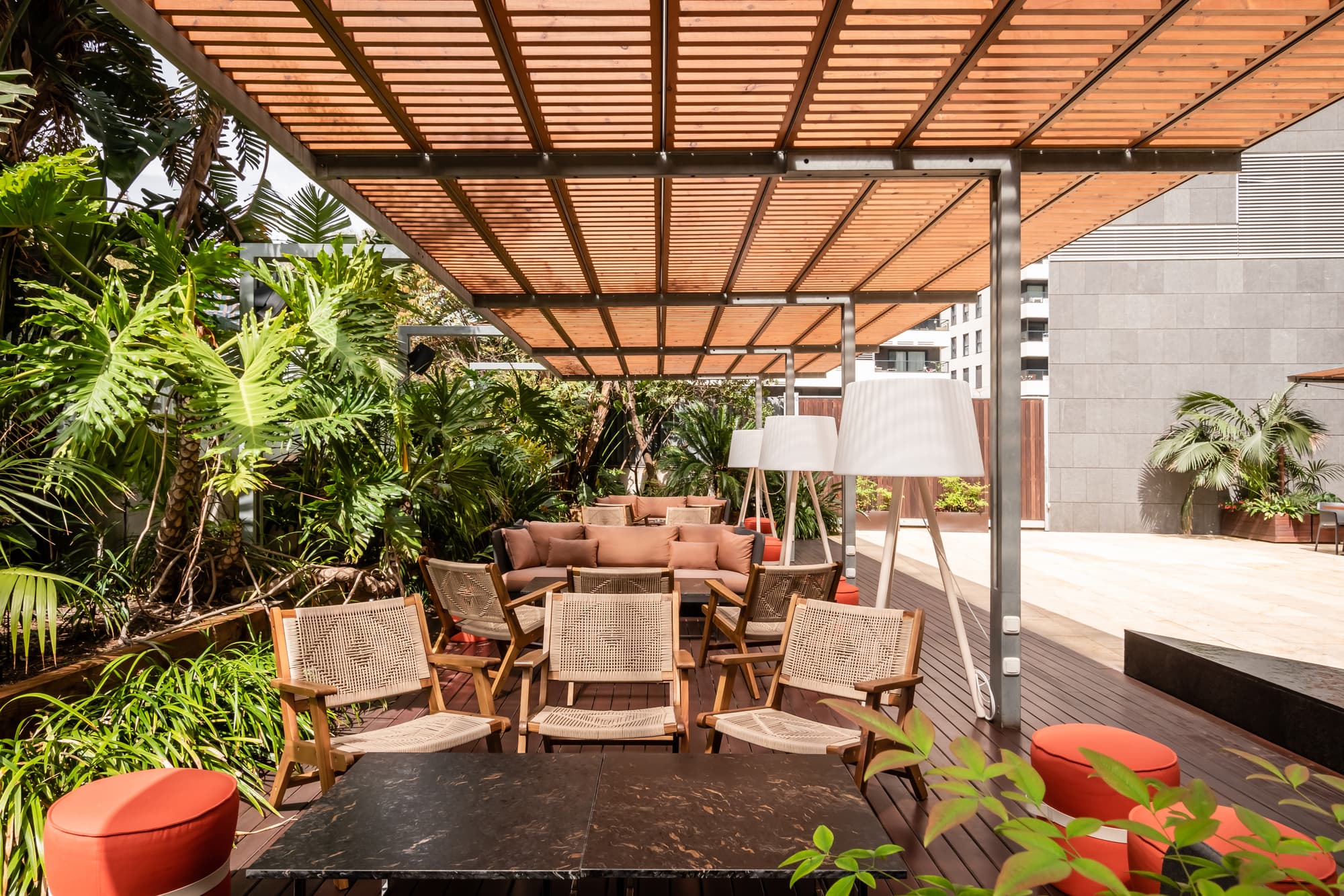 SB Diagonal Zero Barcelona, Terrace