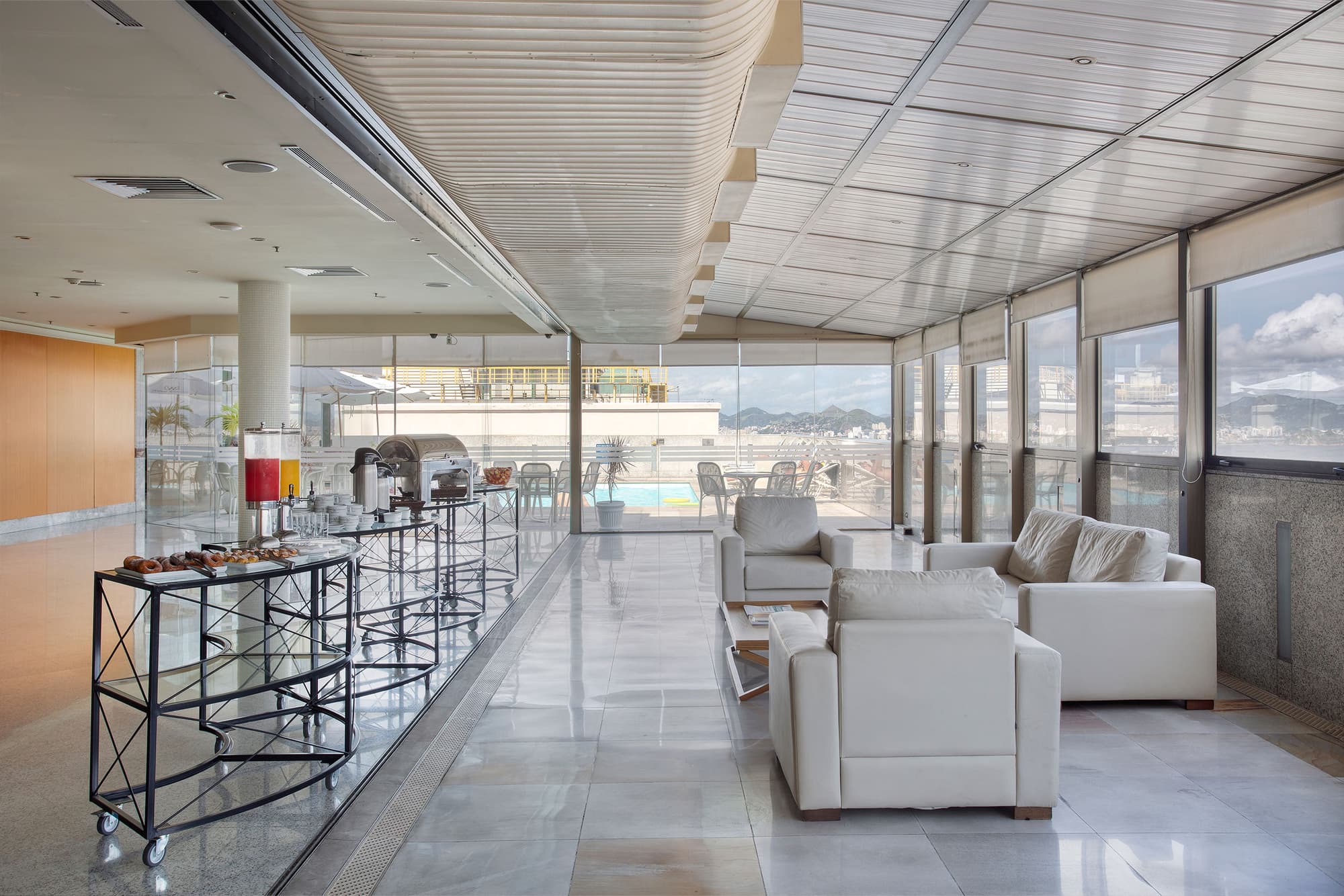 Windsor Guanabara Hotel, Terrace