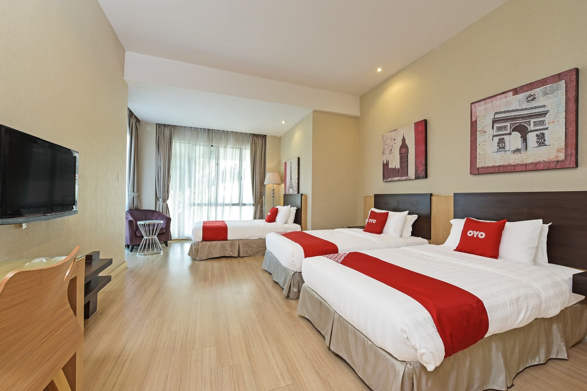 Townhouse Oak Melaka Near Dataran Pahlawan, Room