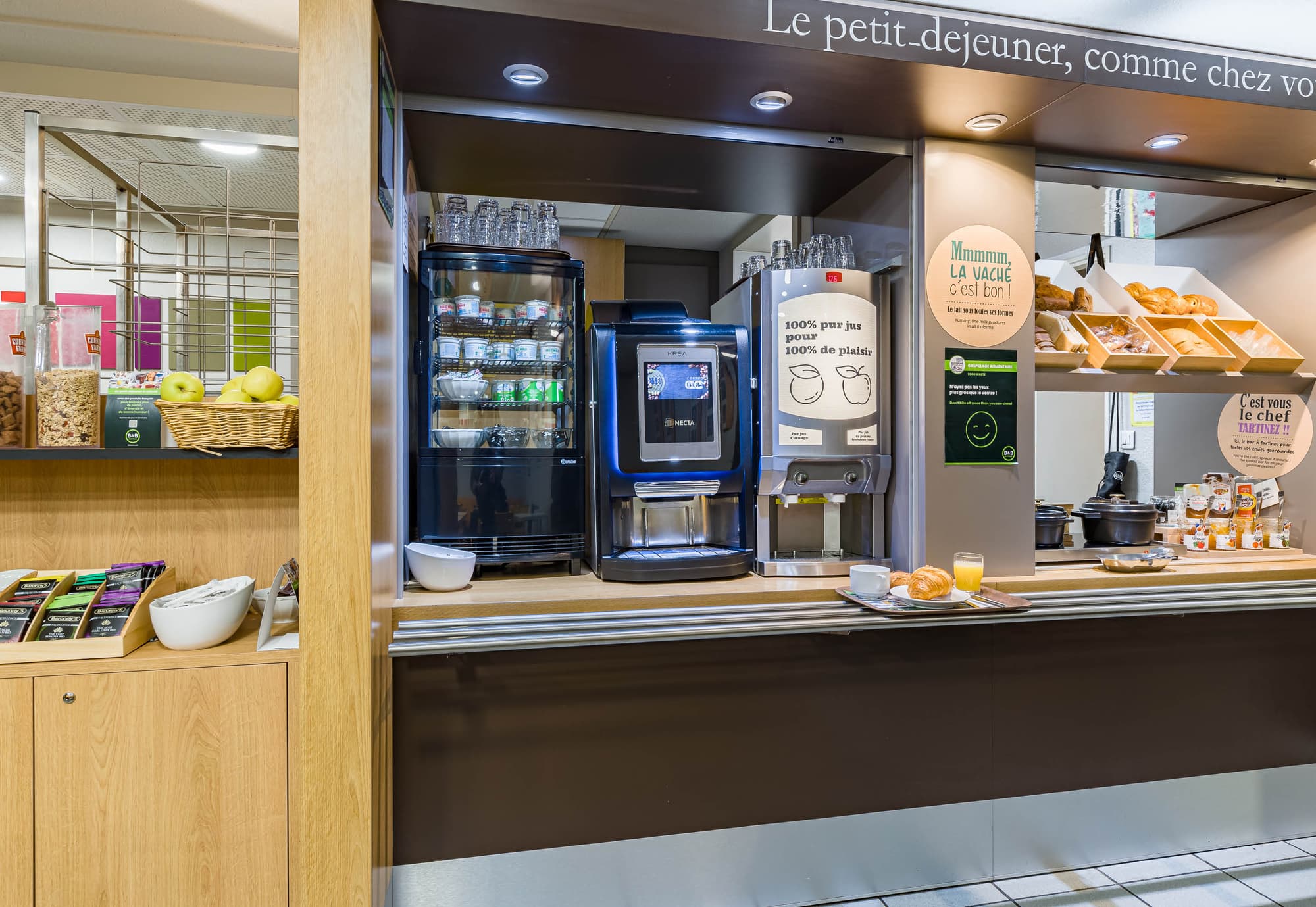 B&B HOTEL Tours Sud Joué-lès-tours, Restaurant