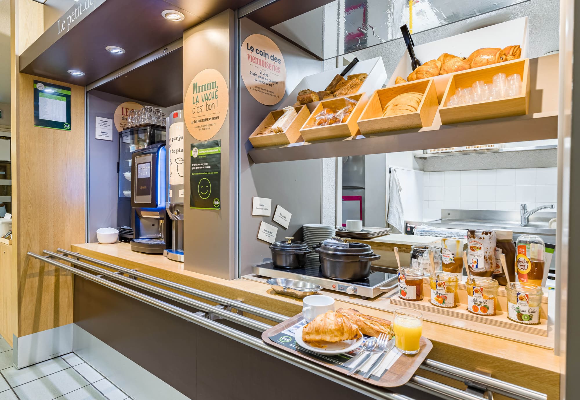 B&B HOTEL Tours Sud Joué-lès-tours, Restaurant