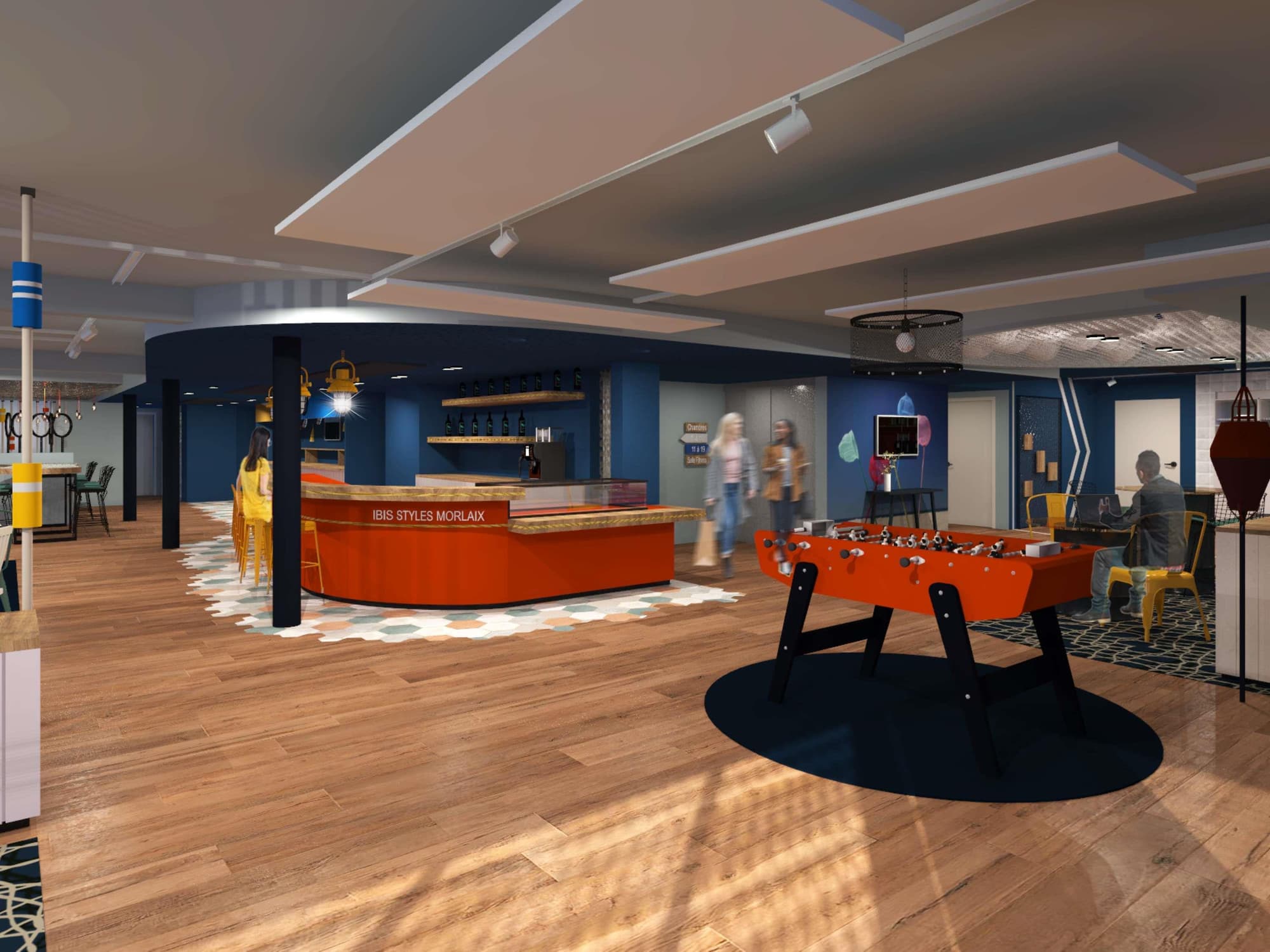 Ibis Styles Morlaix, Bar