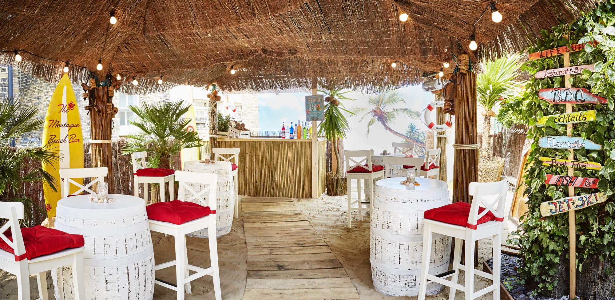 The Montague on the Gardens, Restaurant