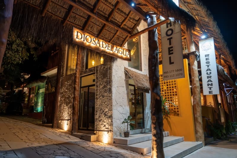 Diosa Del Agua Bacalar, Lobby