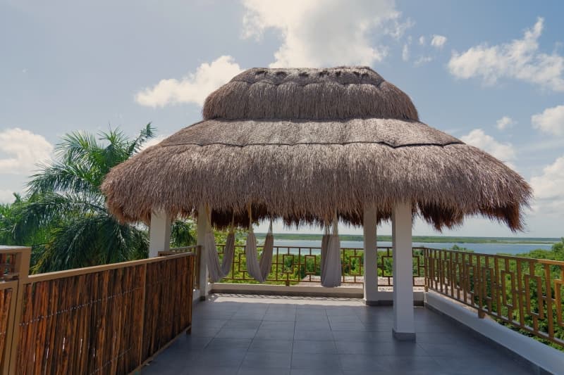 Diosa Del Agua Bacalar, Terrace