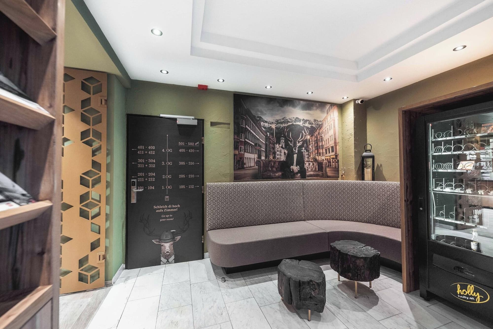 Arthotel Binders, Lobby