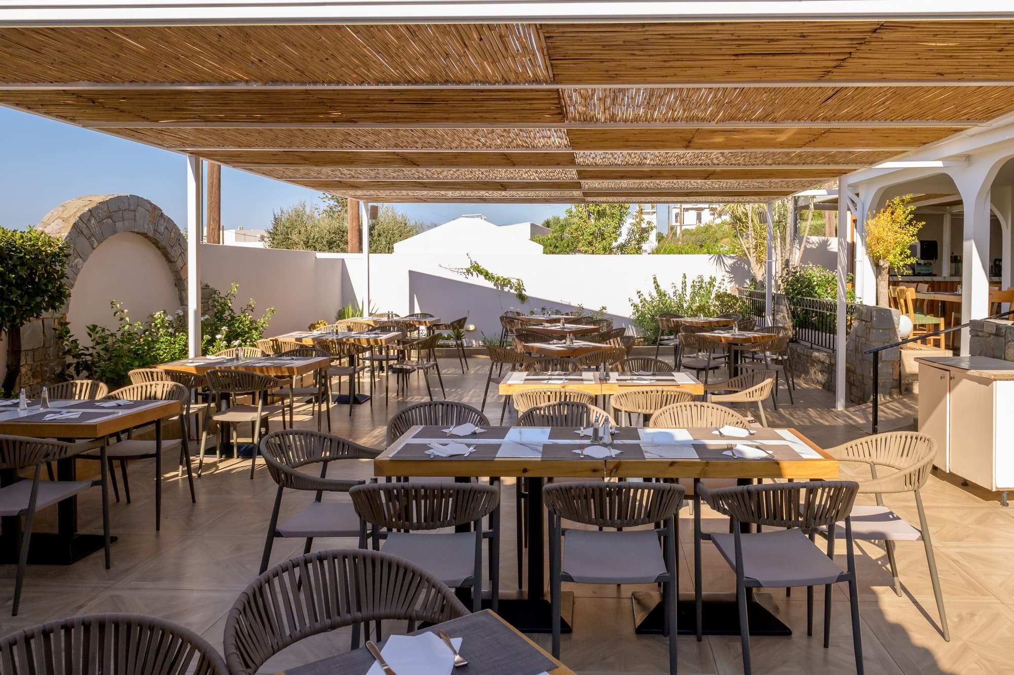 Katrin hotel & Bungalows, Restaurant