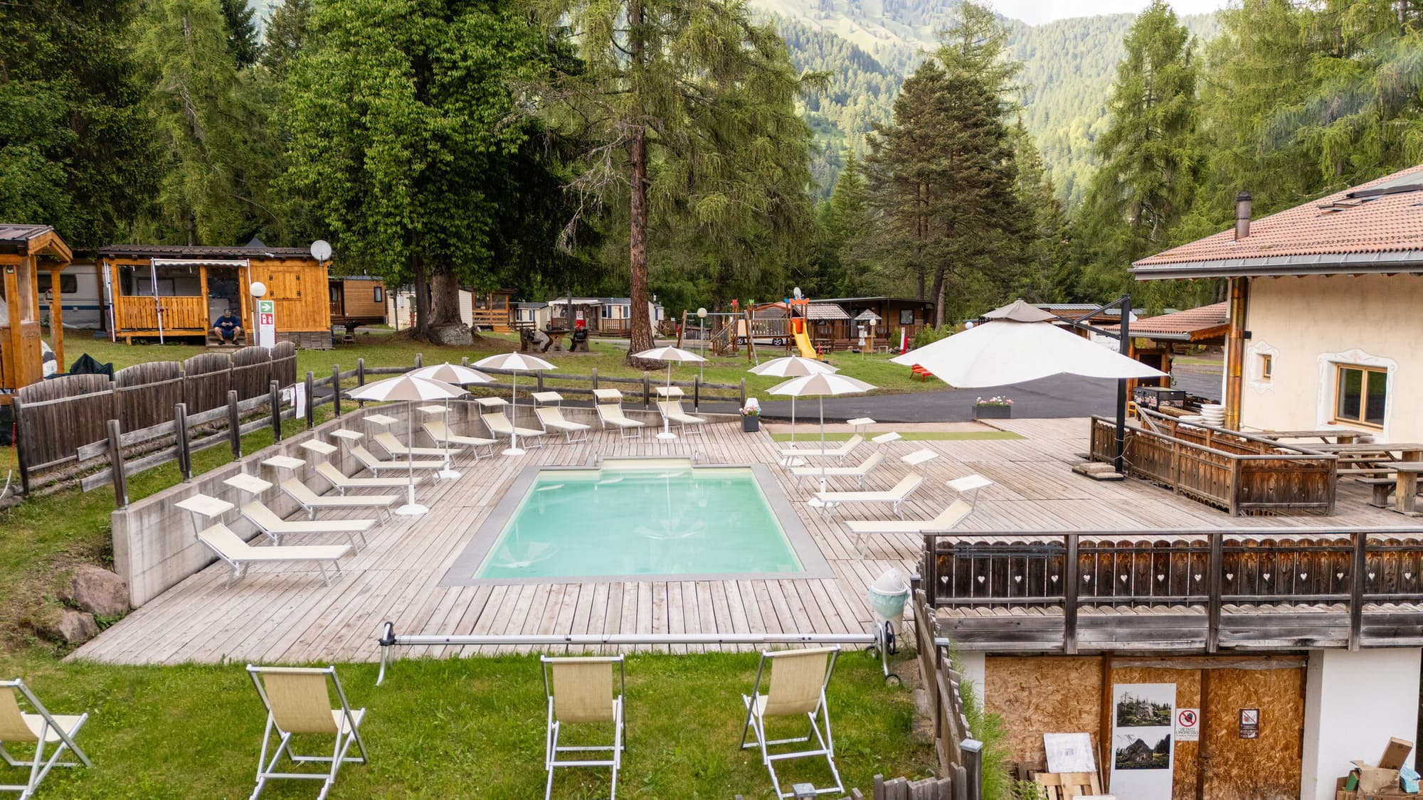 Club Del Sole Val Di Fiemme Easy Camping Village, Pool