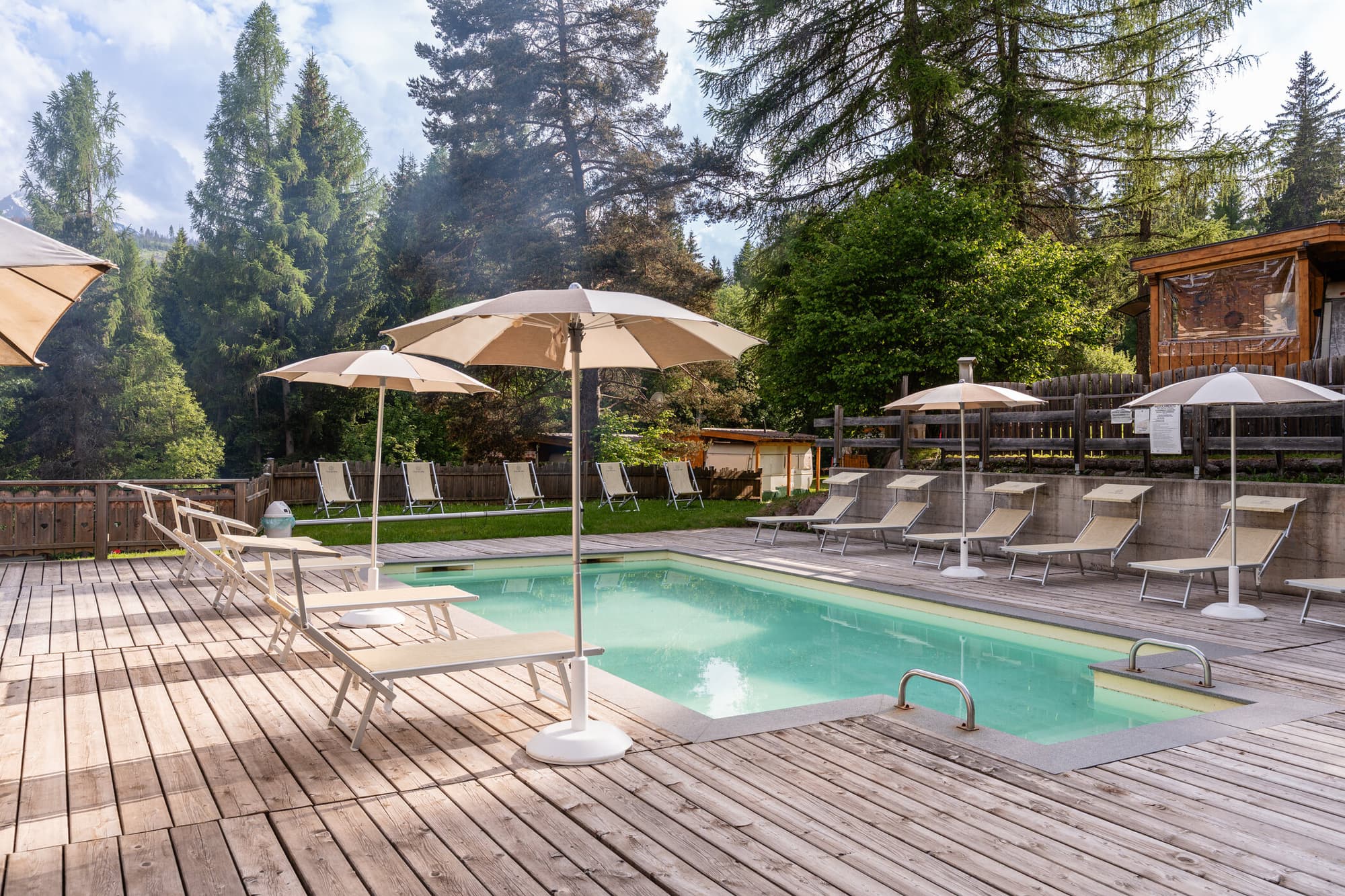 Club Del Sole Val Di Fiemme Easy Camping Village, Pool