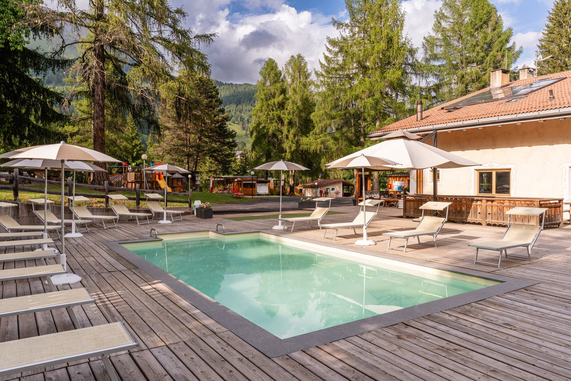 Club Del Sole Val Di Fiemme Easy Camping Village, Pool