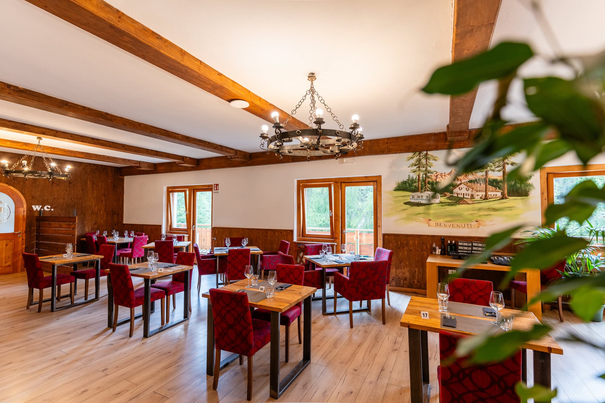 Club Del Sole Val Di Fiemme Easy Camping Village, Restaurant