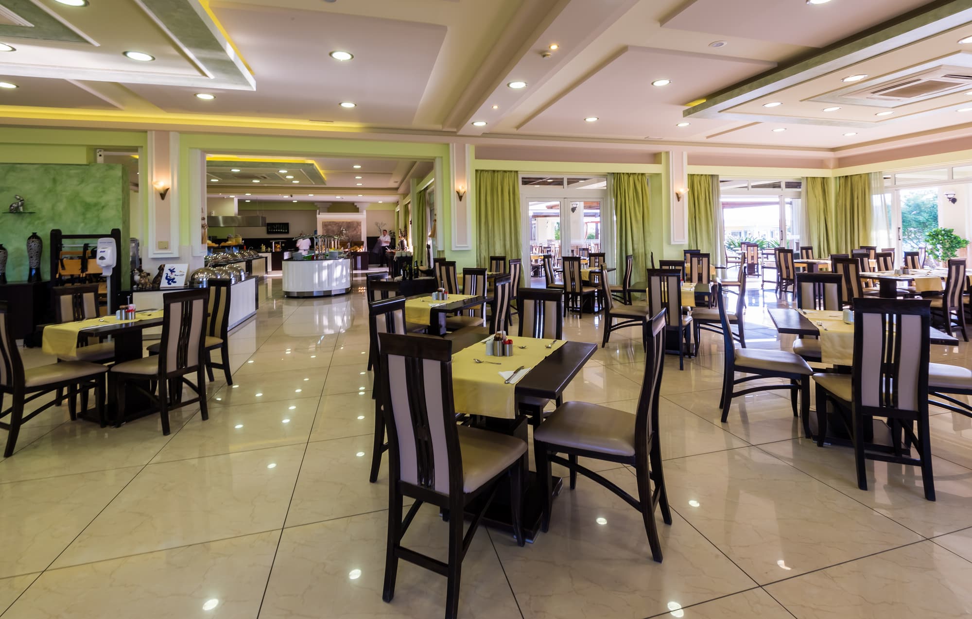 Gaia Palace, Restaurant