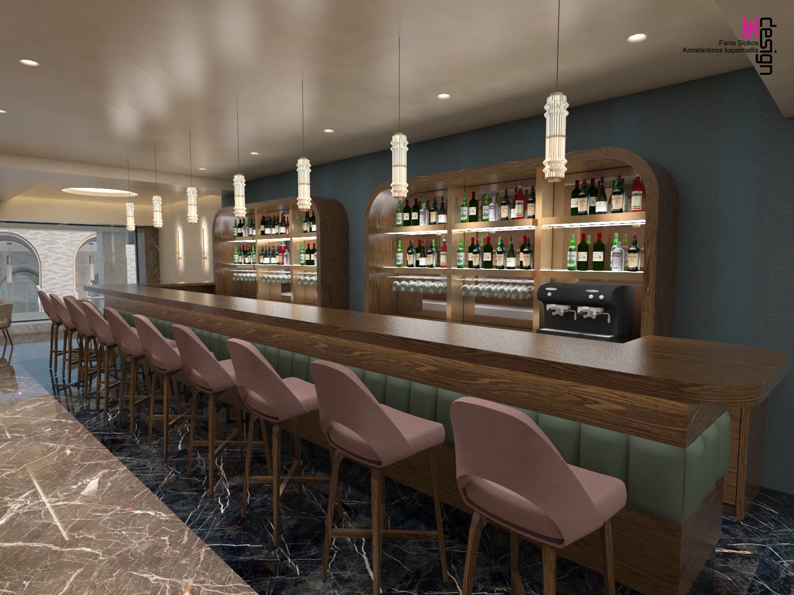 Great Athens Hotel, Bar