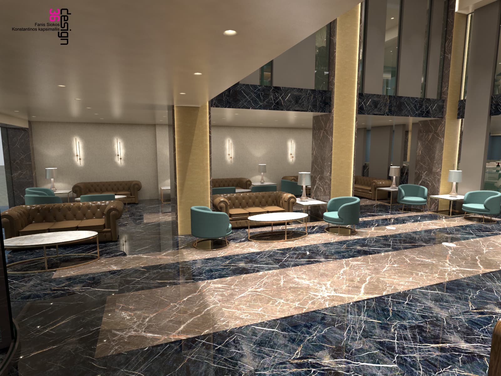 Great Athens Hotel, Lobby