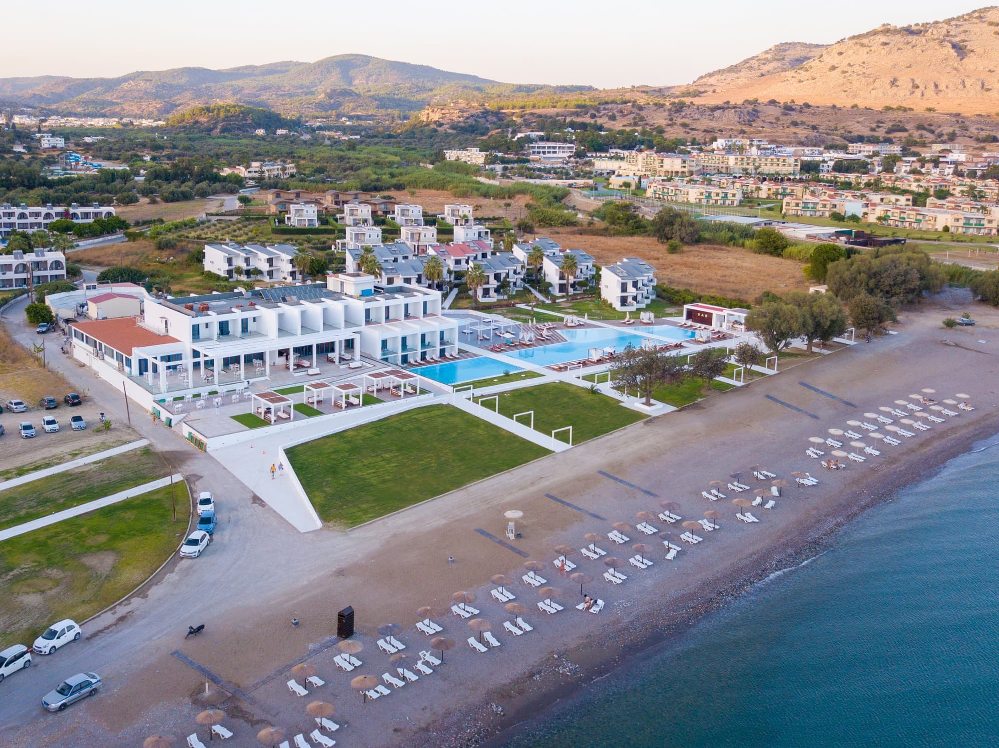 Kamari Beach Hotel, Rhodes, General view