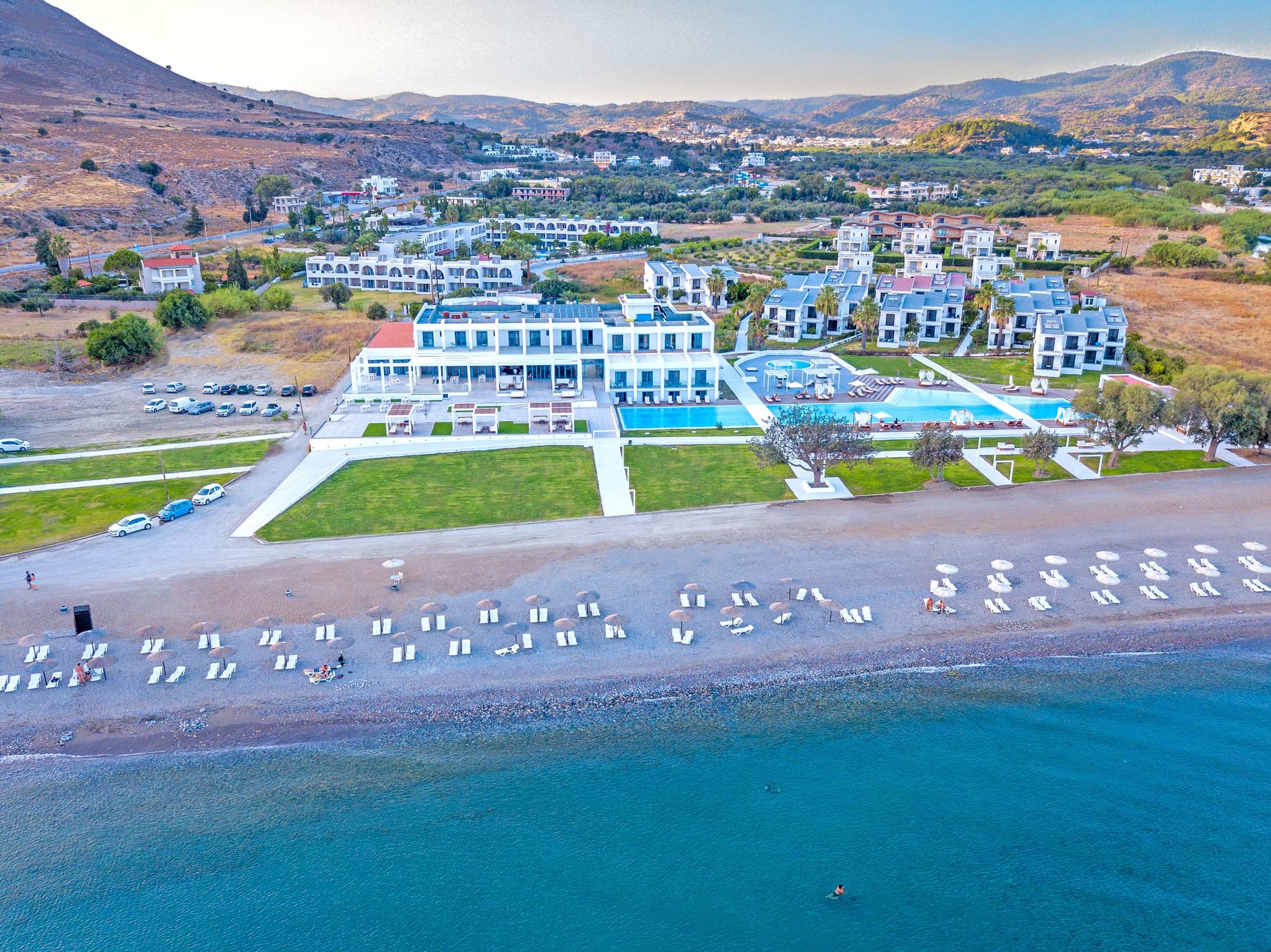 Kamari Beach Hotel, Rhodes, General view