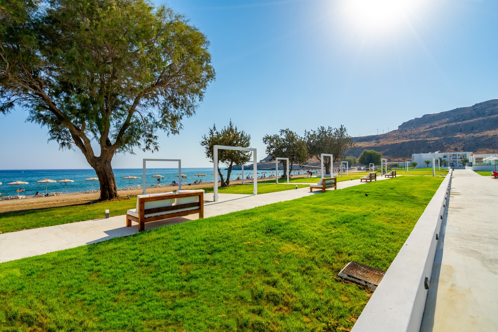 Kamari Beach Hotel, Rhodes, General view