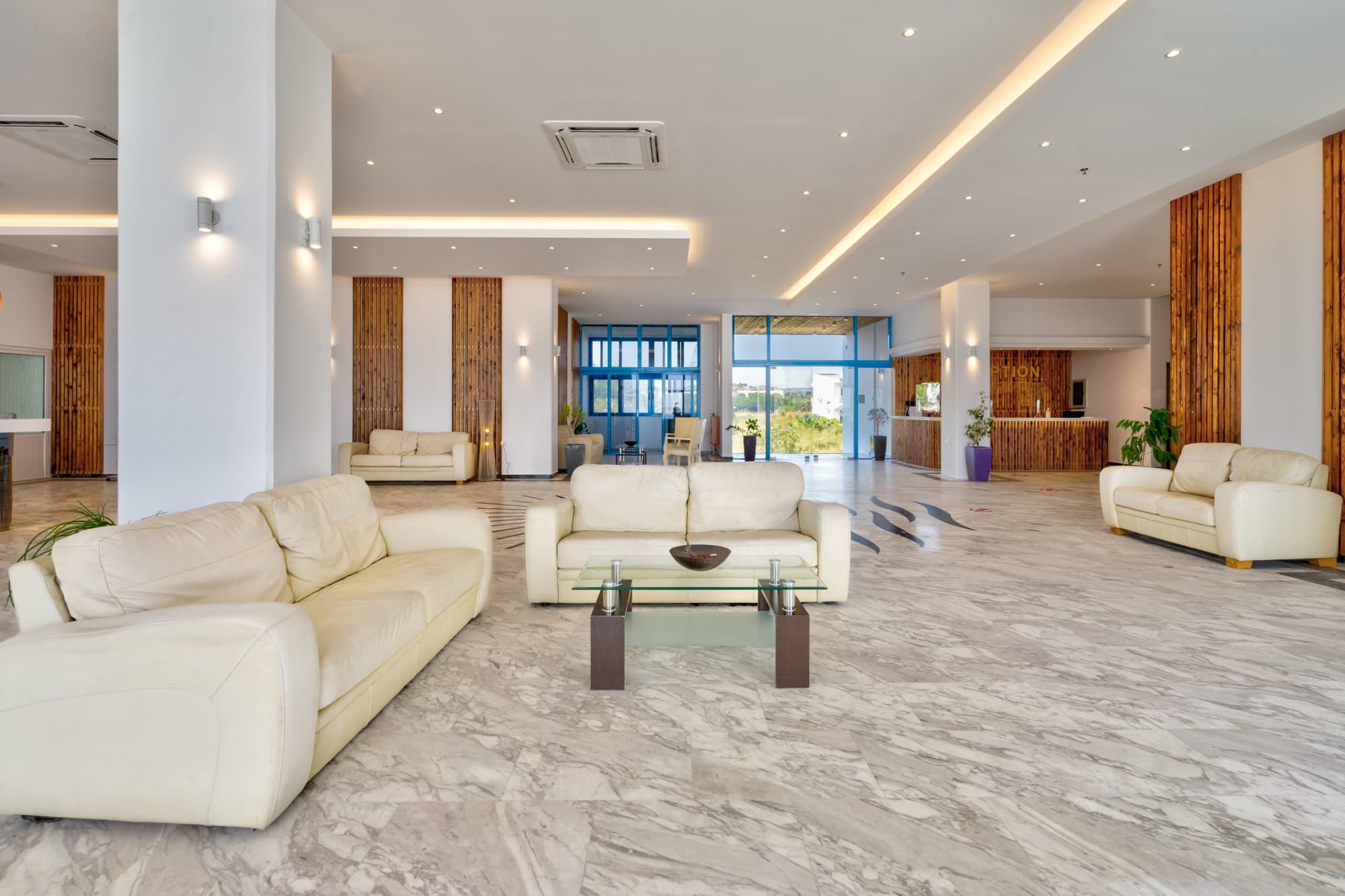 Kamari Beach Hotel, Rhodes, Lobby