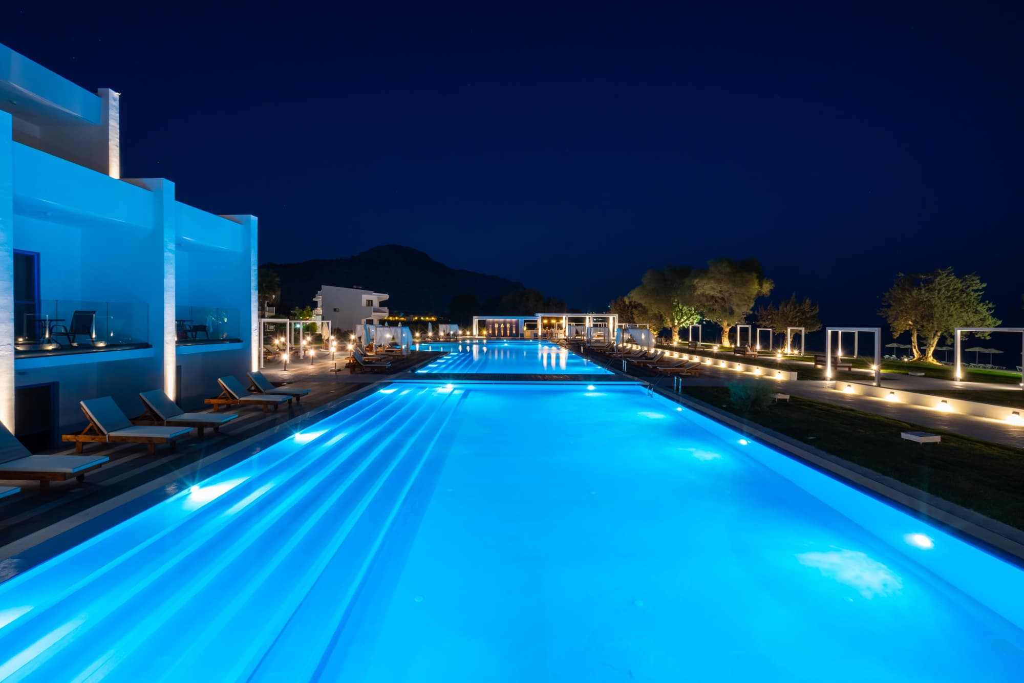 Kamari Beach Hotel, Rhodes, Pool
