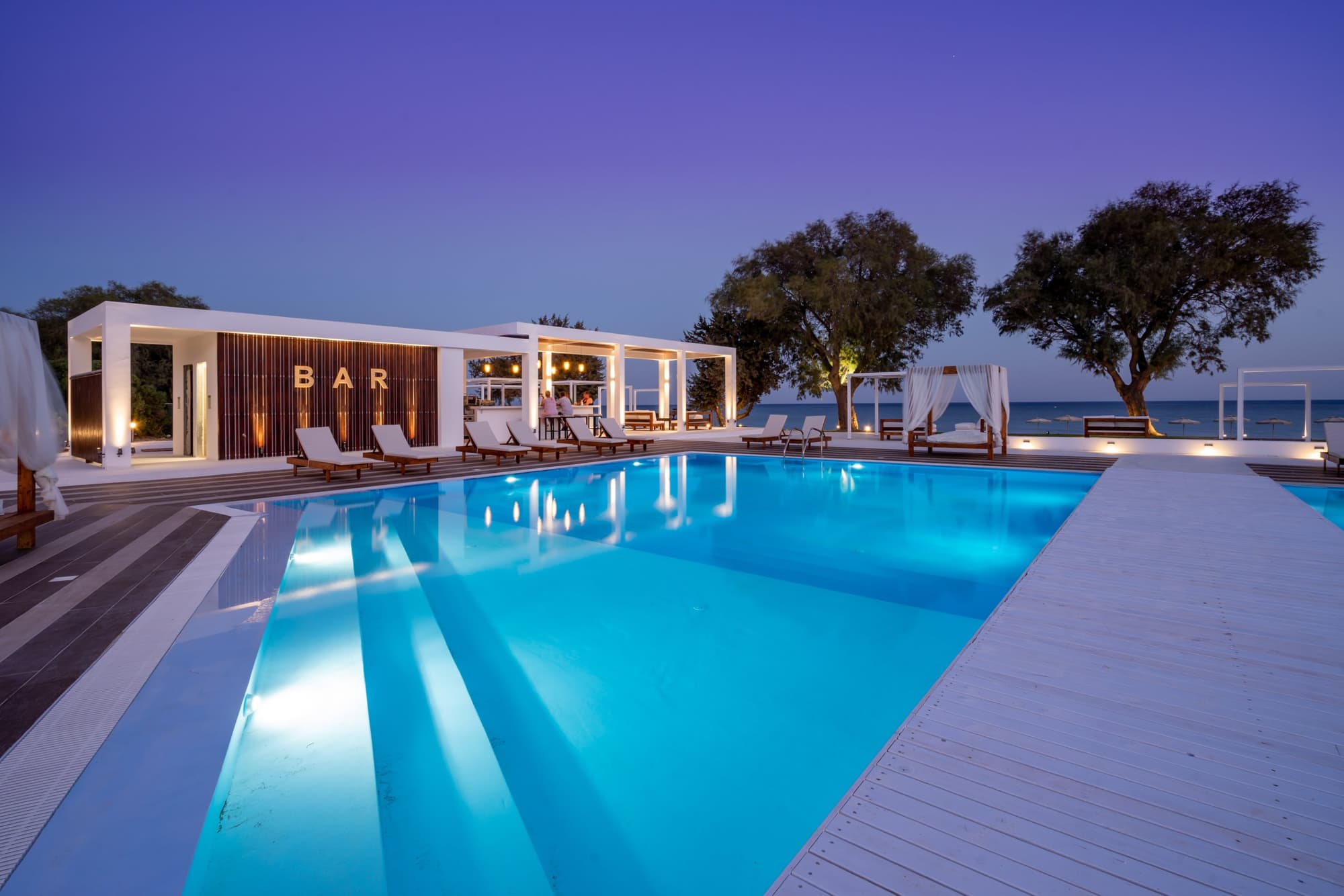Kamari Beach Hotel, Rhodes, Pool