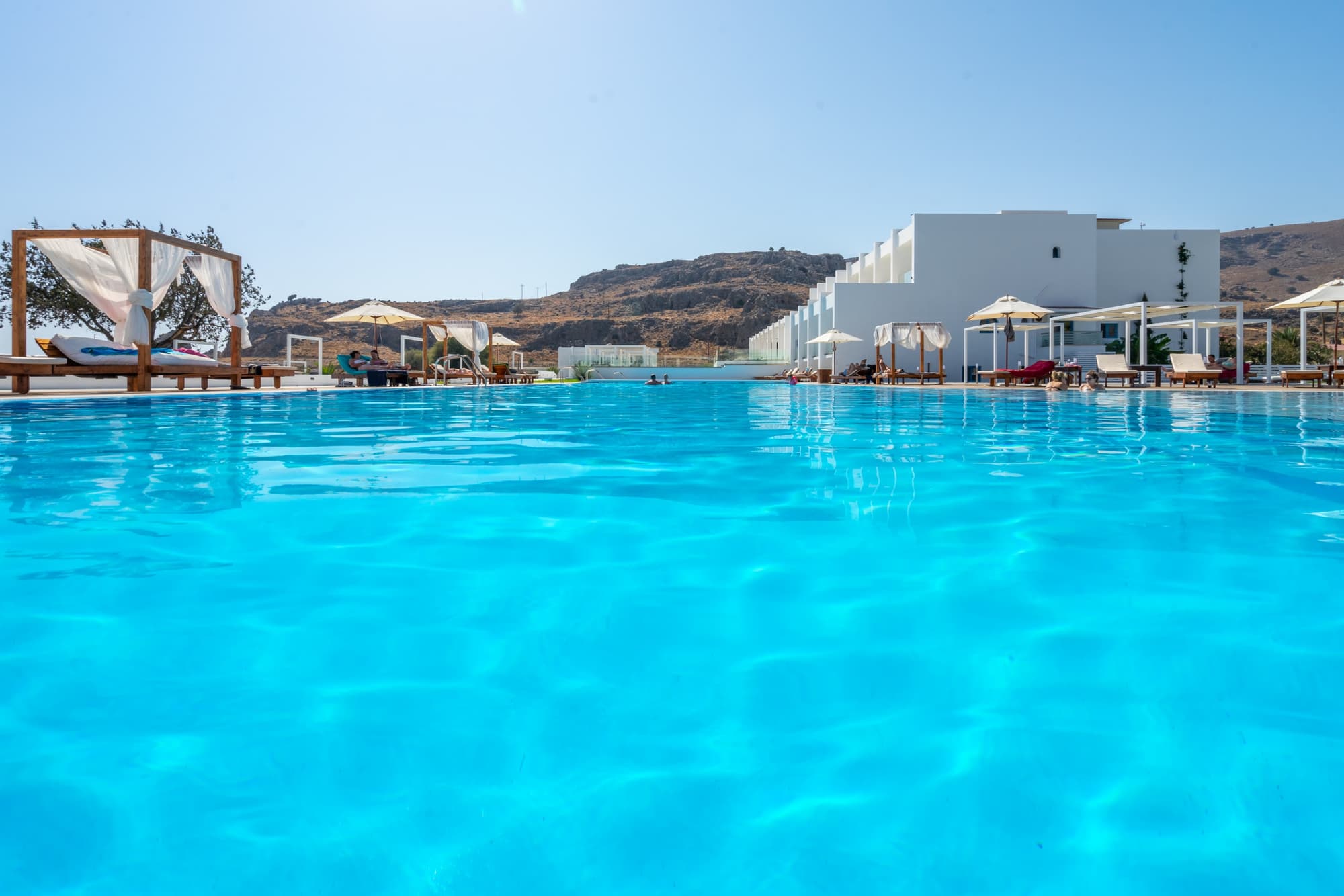 Kamari Beach Hotel, Rhodes, Pool