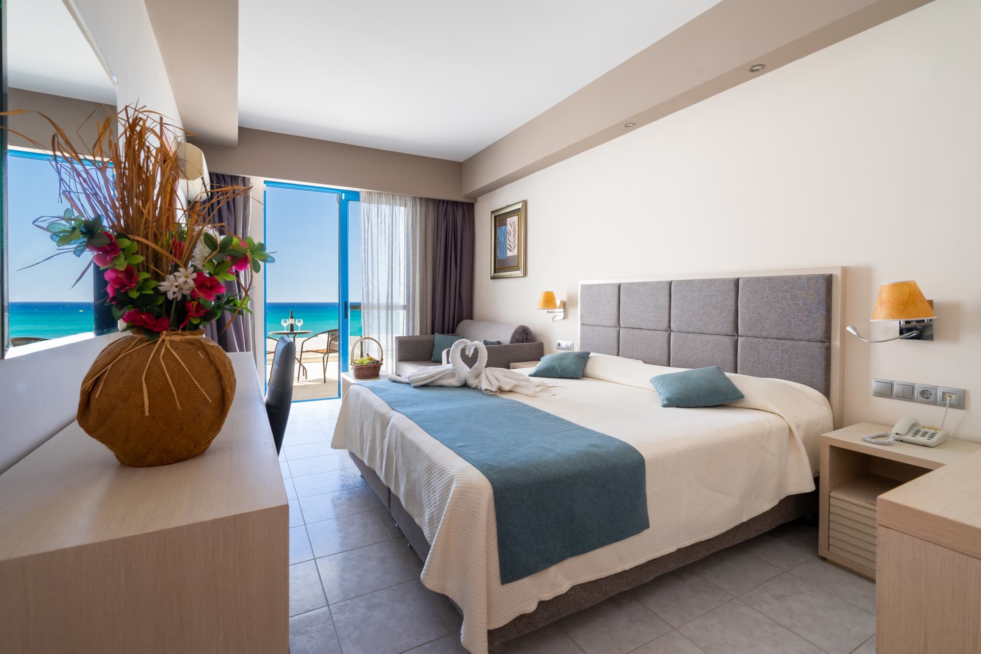 Kamari Beach Hotel, Rhodes, Room