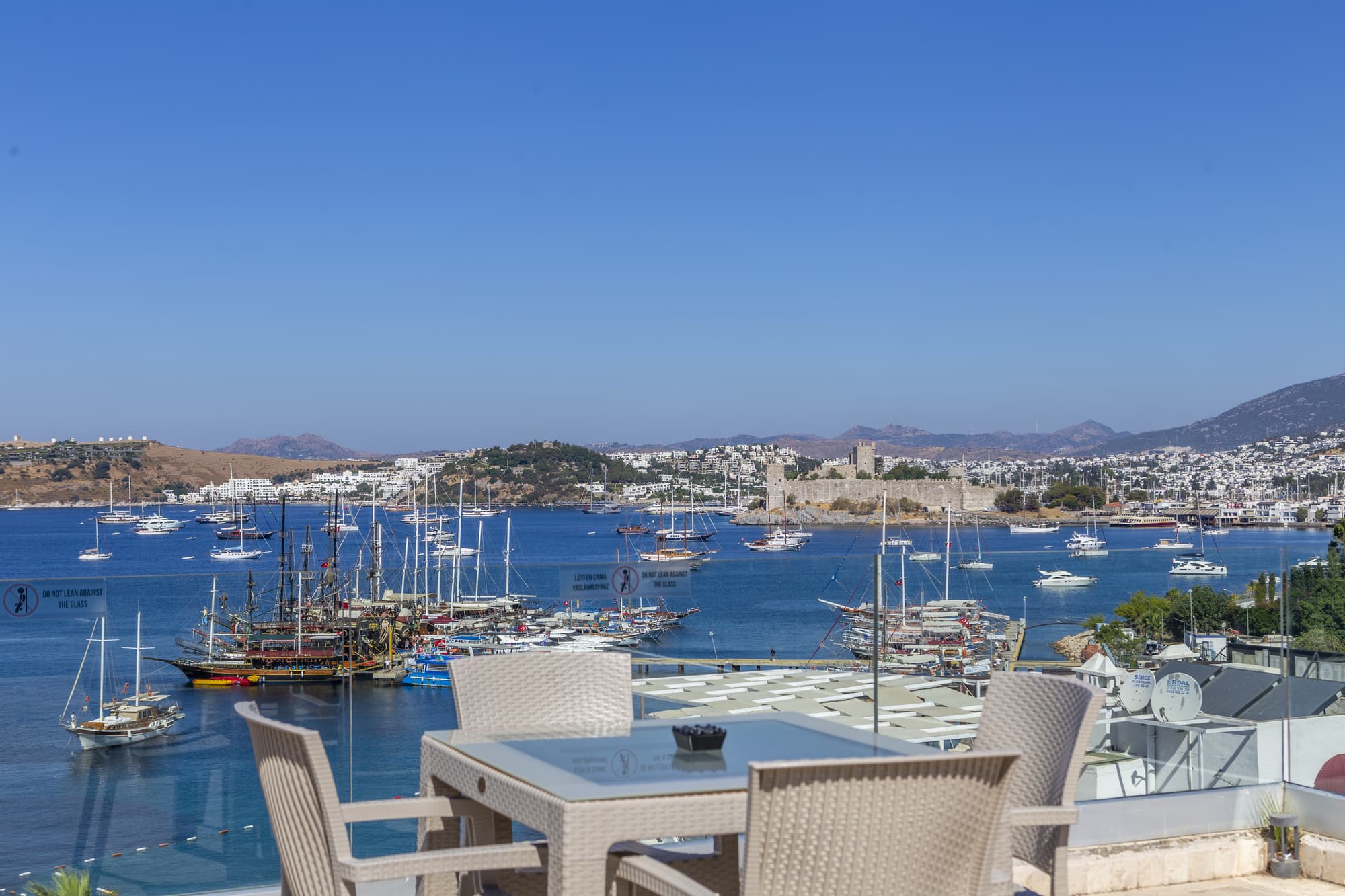 Diamond of Bodrum, Terrace