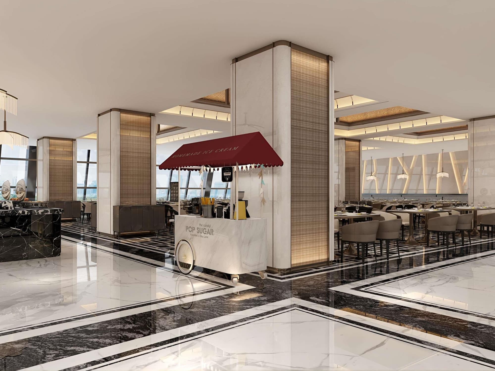 Pullman Beijing South, Restaurant