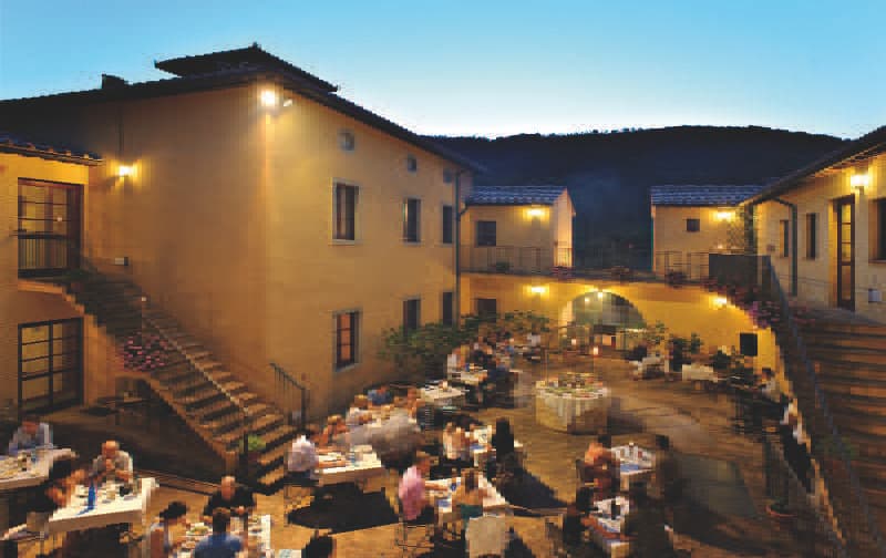 Hotel Casolare le Terre Rosse, Terrace