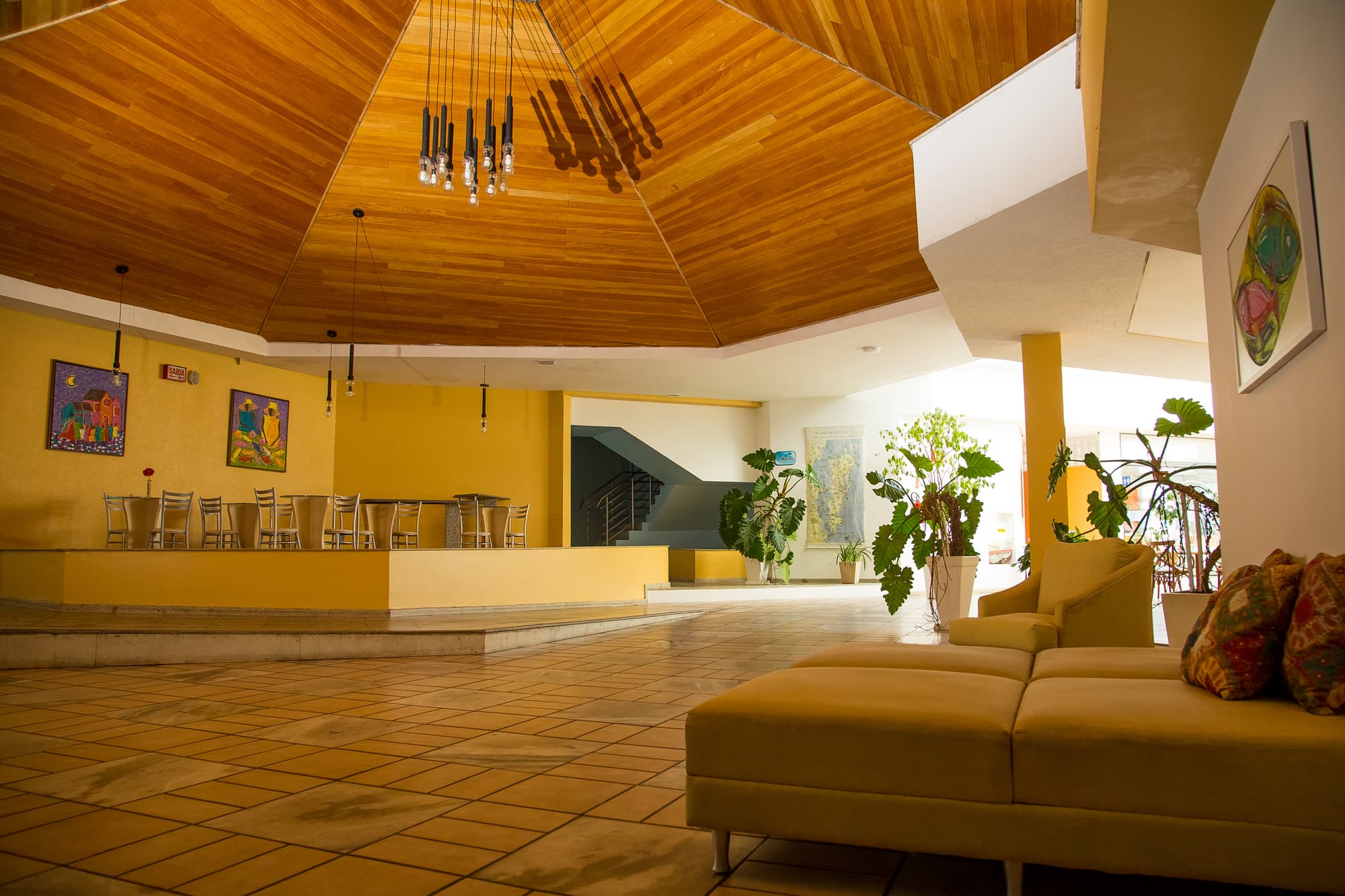 Ingleses Praia Hotel, Lobby