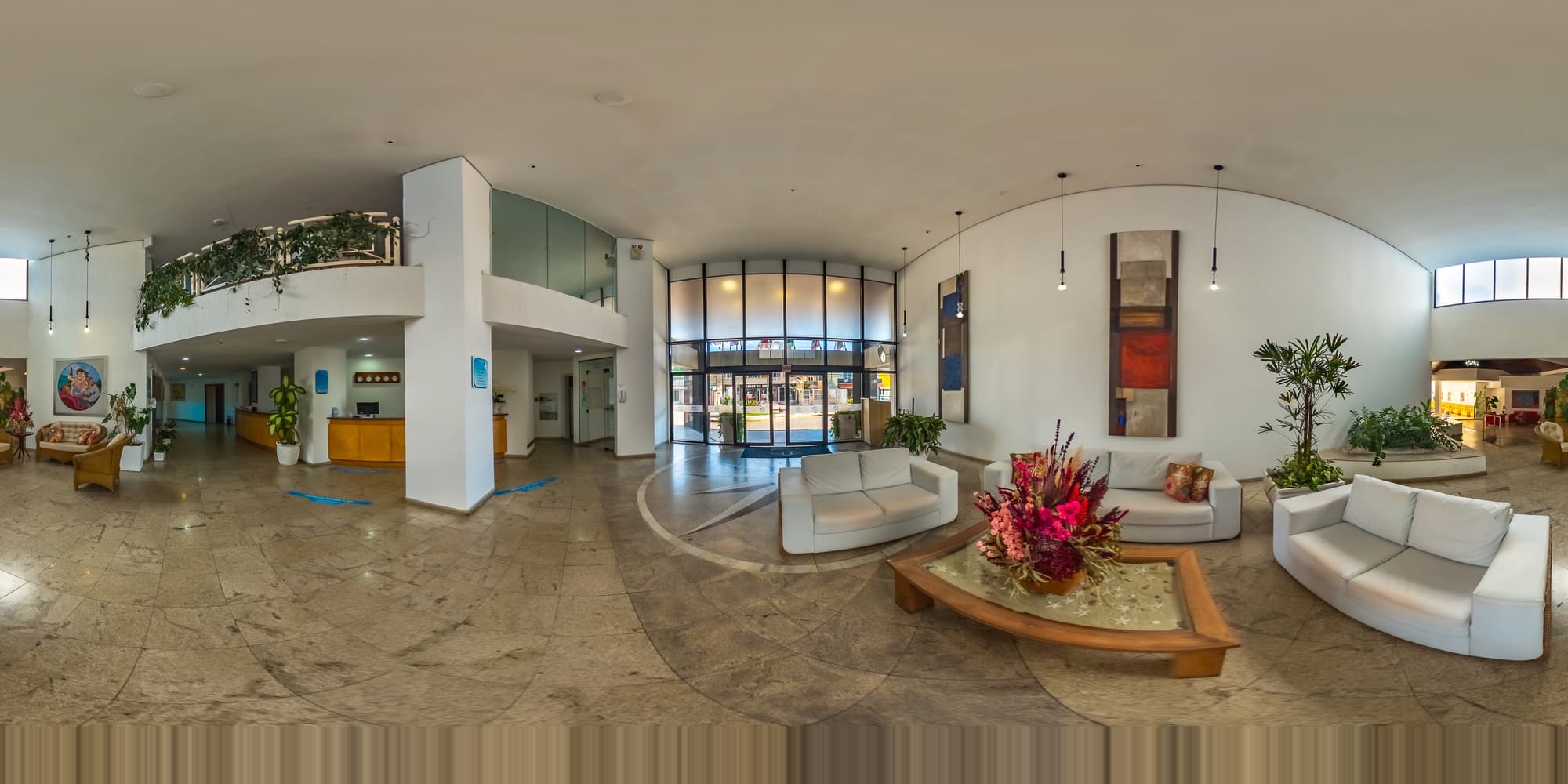 Ingleses Praia Hotel, Lobby