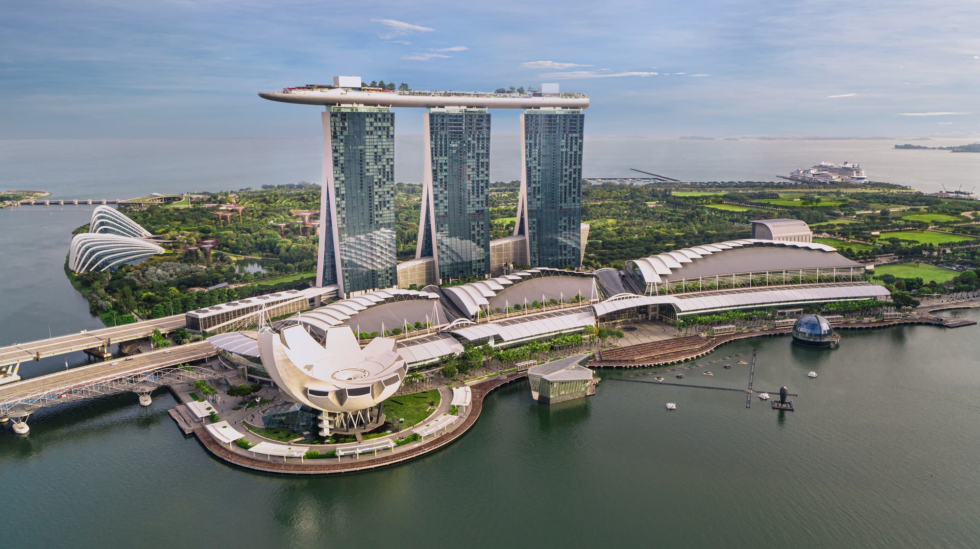 Marina Bay Sands, General view