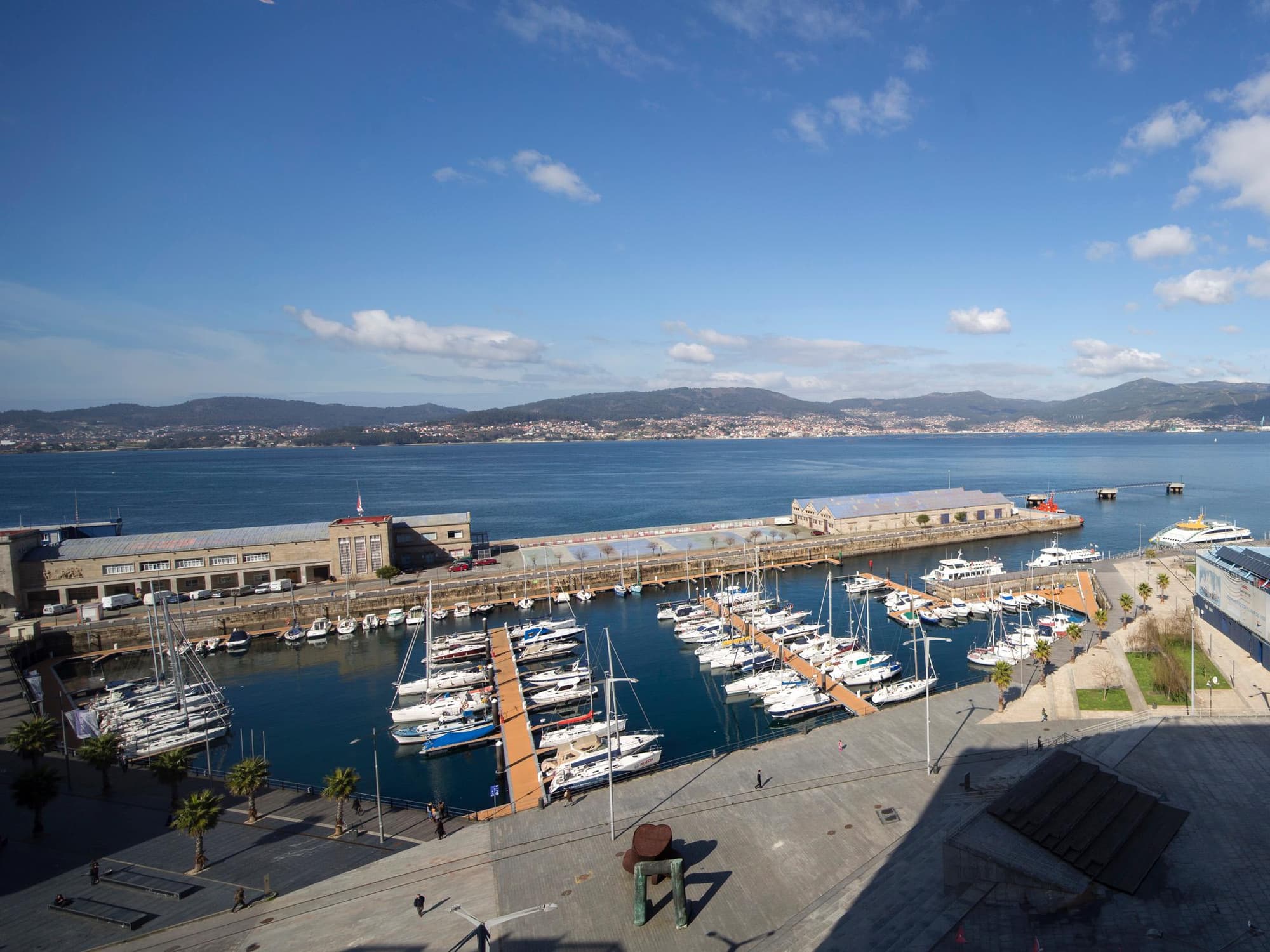 Bahia de Vigo, General view