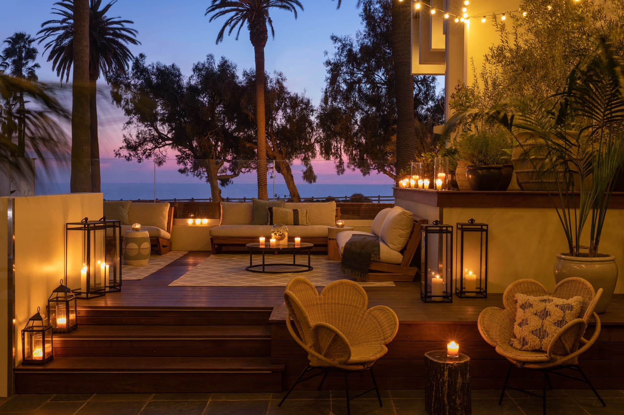 Fairmont Miramar Hotel & Bungalows, Terrace