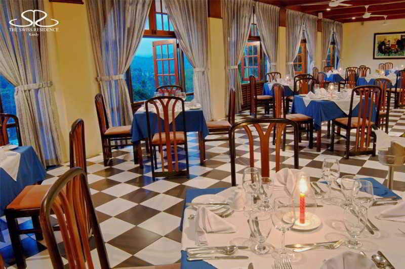 The Swiss Residence Kandy, Restaurant